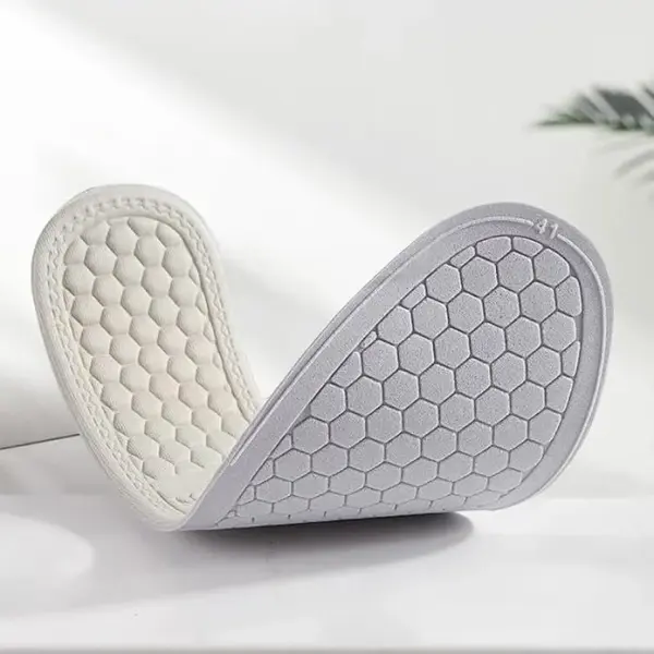 JSEIAJB Insoles Soft Shoes Pad Absorb-Sweat Breathable Comfort Cotton Insert Men Women