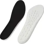 JSEIAJB PU Pattern Road Elastic Sports Insole Comfortable Cushioned Power Rebound Foot Protection Can Be Tailored