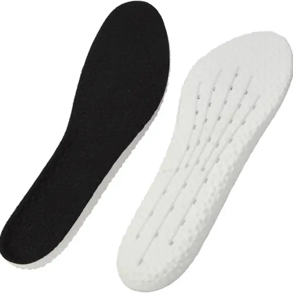 JSEIAJB PU Pattern Road Elastic Sports Insole Comfortable Cushioned Power Rebound Foot Protection Can Be Tailored