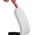 JSEIAJB PU Pattern Road Elastic Sports Insole Comfortable Cushioned Power Rebound Foot Protection Can Be Tailored
