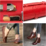 Stone and Clark Original Shoe Polish & Care Kit - Leather Shoe Shine Kit for Men & Women