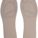 JSEIAJB Reversible Cushioned Sweat Absorbent Insole Comfortable Breathable Reversible Cowhide Insole