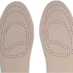 JSEIAJB Reversible Cushioned Sweat Absorbent Insole Comfortable Breathable Reversible Cowhide Insole