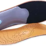 JSEIAJB Leather Orthotic Insole for Flat Feet Support Orthopedic Shoes Sole Insoles for Suitable Men Women