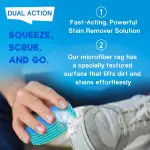 POYCHI Shoe Cleaner Kit – Portable Sneaker Soles Scrubber Rag for Leather, Suede & More