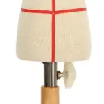 Premium Female Dress Form, Professional Tailoring Tool, Adjustable Height, Beechwood and Canvas Material, Stable Wooden Frame, Easy Sewing and (Yellow)