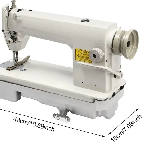 Industrial Sewing Machine,Heavy Duty Sewing Machine,Straight Stitch Sewing Machine Leather Sewing Tool for Sewing and Repairing