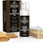 Care & Cool Suede and Nubuck Cleaner Foam Kit (5 oz) - Revitalizes and Refreshes Shoes, Boots, Clothes, and Furniture