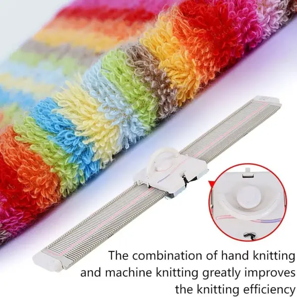 Automatic Knitting Machine,6.5mm Medium Gauge,150 Needle,Plastic Home Knitting Machine, Home Sewing Tool Set