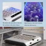 Automatic Shoe Sole Cleaning Machine - Rechargeable Induction Polisher, 260RPM Quick Wipe Brush for Home & Office, Effortless Shoe Care in 5 Seconds