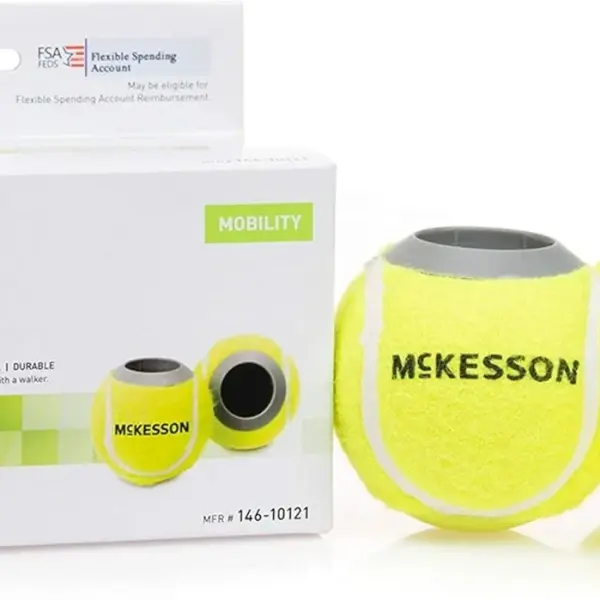 McKesson Walker Glides, Tennis Balls, Replacement Glide Pads, 10 Pairs