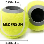 McKesson Walker Glides, Tennis Balls, Replacement Glide Pads, 10 Pairs