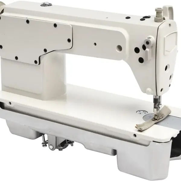 Industrial Straight Stitch Sewing Machine, 8700 Head-Portable Sewing Machine, Thick Material Leather Sewings Tool, H Replaceable Presser Foot and Adjusting Stitch Clamp for Garment Stores