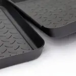 Flower Vase 3PCS Flower Pot Tray Plastic Tray Shoe Drip Mat for All Weather Indoor Or Outdoor Rain Dirty Boots Seeds Garden Tools Flower Care Home Décor