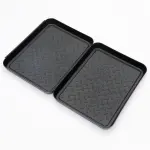 Flower Vase 3PCS Flower Pot Tray Plastic Tray Shoe Drip Mat for All Weather Indoor Or Outdoor Rain Dirty Boots Seeds Garden Tools Flower Care Home Décor