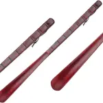55cm 70cm Wooden Shoe Horn Flexible Long Handle Shoehorn Useful Lifter Professional Spoon Home Tools