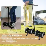 Shoe Scraper Brush - Heavy-Duty Mud Remover with Non-Slip Handle & Stable Base for Outdoor Use, Perfect for Courtyards, Gardens & Deep Cleaning, Easy to Maintain