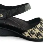 Revere Osaka Mary Jane - Premium Leather - Orthotic-Friendly Removable Insoles - Adjustable Strap - Arch Support - Stylish Wedges for All-Day Comfort
