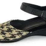 Revere Osaka Mary Jane - Premium Leather - Orthotic-Friendly Removable Insoles - Adjustable Strap - Arch Support - Stylish Wedges for All-Day Comfort