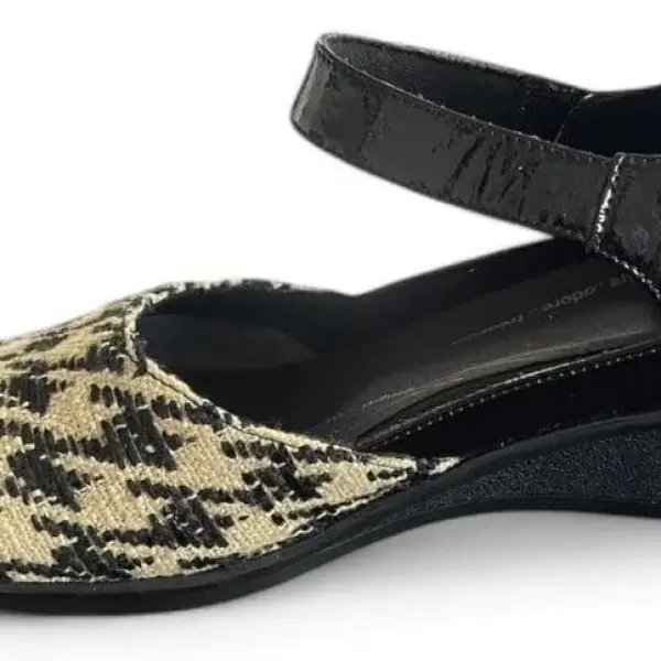 Revere Osaka Mary Jane - Premium Leather - Orthotic-Friendly Removable Insoles - Adjustable Strap - Arch Support - Stylish Wedges for All-Day Comfort