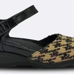 Revere Osaka Mary Jane - Premium Leather - Orthotic-Friendly Removable Insoles - Adjustable Strap - Arch Support - Stylish Wedges for All-Day Comfort