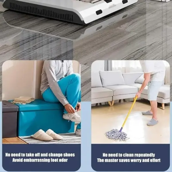 Automatic Shoe Cleaner Machine - Rechargeable Polisher with 5 Brushes, 1000Pa Suction Power, Waterless Cleaning System, Smart Automatic Induction for Effortless Shoe Care