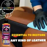Mas Chingon Fine Leather Cleaner and Fine Leather Conditioner Kit for Use on Leather Apparel, Furniture, Car Interiors, Shoes, Boots, Bags & More (2-16 fl oz Bottles)