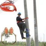 Adjustable Climbing Shoes for Linemen & Electricians - Lightweight Tree Climbing Spikes Set, 330 lbs Capacity, Safe & Portable Gear for Professionals, Enhanced Stability & Comfort