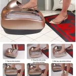 Automatic Electric Shoe Polisher Machine for Boots & Shoes, Smart Sole Brushing Device, Hotel Lobby Shine Machine, Induct Shoe Cleaning Solut