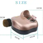 Automatic Electric Shoe Polisher Machine for Boots & Shoes, Smart Sole Brushing Device, Hotel Lobby Shine Machine, Induct Shoe Cleaning Solut