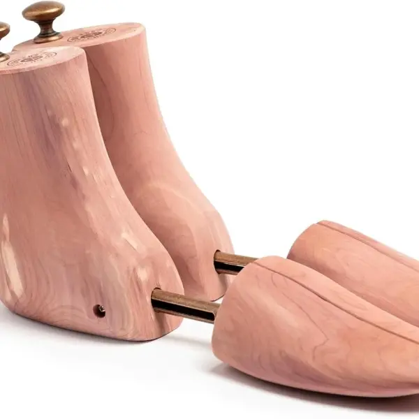 Cobbler's Choice Men's Cedar Boot Tree - All Natural Aromatic Cedar Wood - Premium Construction & Unbeatable Quality