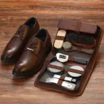 Shoe Polish Set Black Colorless Cleaning Oil Care Shoe Polish Tool