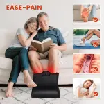 Viconor Red Light Therapy for Feet, Red Light Therapy Shoe Wraps for Feet and Ankle Neuropathy Relief - Portable Infrared Light Therapy Device for Foot & Ankle, Zipper Removable Adjustable Timer