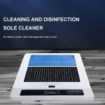 Shoe Cleaner Polisher,Sole Cleaning Machine,Entrance Shoe Brush Fully Automatic Dust-Free Workshop Cleaning,Deep Cleaning Without Leaving Traces