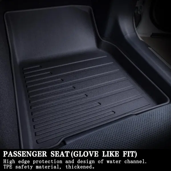 Floor Mats & Cargo Liners for 2011-2016 2017 Honda Odyssey, TPE All Weather Protection Car Floor Liners with Trunk Mat & Backrest Mat Accessories