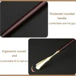 Long Handle Shoe Horn for Seniors - Premium Shoe Lifter & Helper, Includes Short Handle Option & Storage Bag, Easy Grip 31x3.5cm Design for Effortless Shoe Wearing