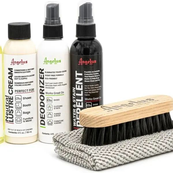 Angelus Sneaker Cleaning Kit | Shoe Cleaner Set for Sneakers, Boots, Leather, Suede | Complete Shoe Care Kit