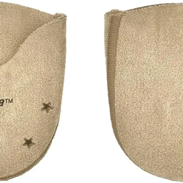 So Danca Microsuede Silicone Gel Toe Pads for Pointe Shoes, Vented (M)
