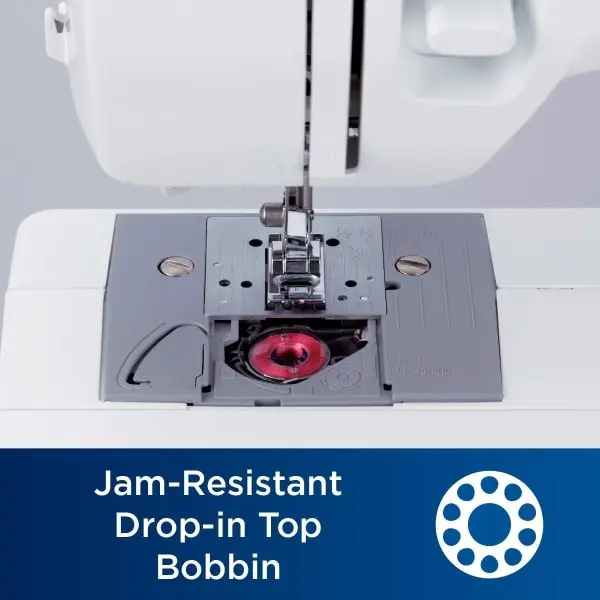 Brother GX37 37-Stitch Sewing Machine, and SASEW6 6-Piece Premium Sewing Thread Pack, SA520 Water Soluble Stabilizer