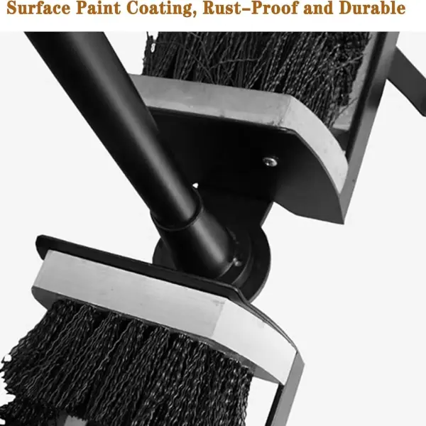 Heavy Duty Boot Scraper Brush - Outdoor Shoe Cleaner & Scrubber for Effortless Mud & Dirt Removal - Durable, Effective Tool for Hiking, Work, and Garden Boots