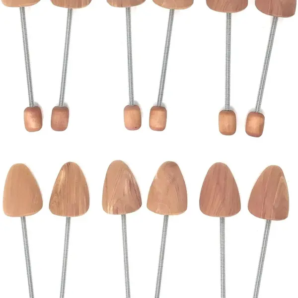 Cedar Elements Women's European Style Shoe Trees - 6 Pack