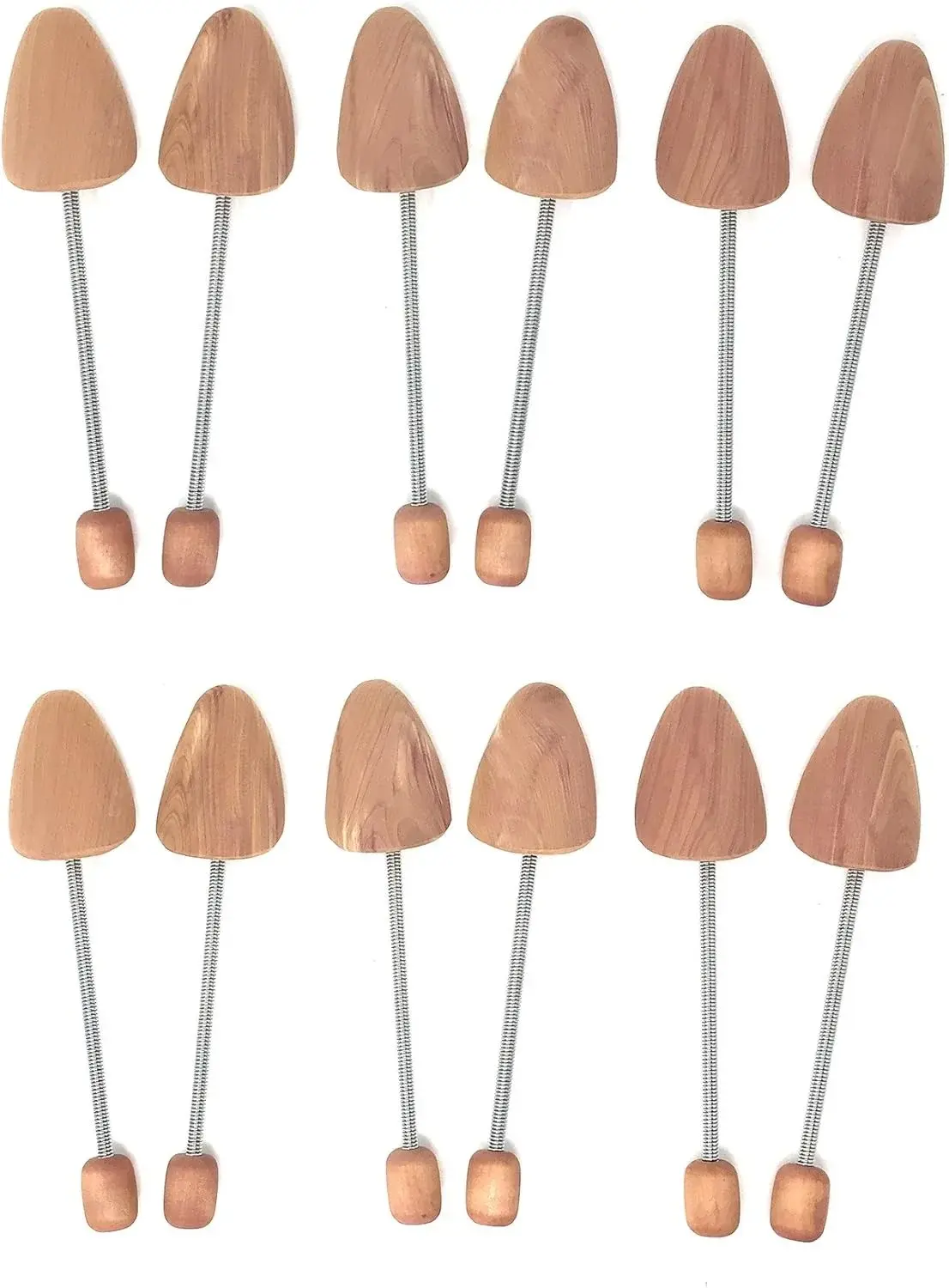 Cedar Elements Women's European Style Shoe Trees - 6 Pack