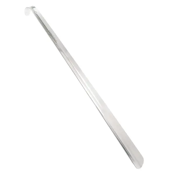 Comfy Clothiers - 23-inch Long Handle Steel Shoe Horn - Multifunctional Stainless Steel for Men, Women, Seniors - 100% Stainless Steel Shoehorn for Shoes & Boots