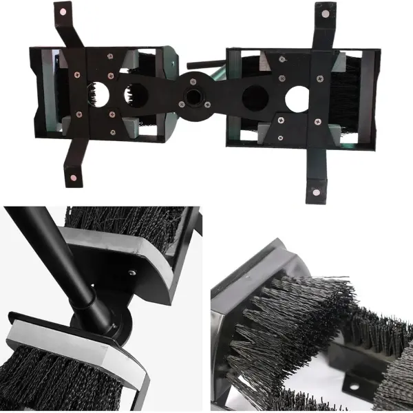 Double-Sided Outdoor Boot Scraper with Handle - Effective Mud Remover for Farms, Gardens, and Entrances - Universal Shoe Cleaning Tool for All Footwear