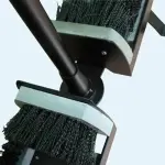 Outdoor Boot Cleaner with Handle, Heavy-Duty Shoe Scraper Brush for Front Door, Stable Floor-Mount Design for Dirt & Mud Removal, Ideal for Home & Garden Use