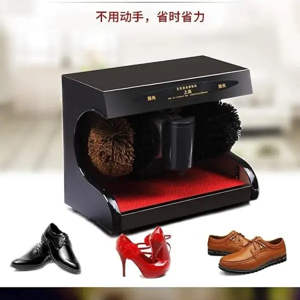 Shoe Shine Machine Automatic Shoe Shine Machine, Household Brush Shoe Shine Machine 7 Colors Electric Shoe Shine Machine (C 1#) (B 1#) (B 1#)