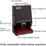 Fully Automatic Shoe Polisher, Household Electric Shoe Brush Machine, Hotel Stainless Automatic Machine