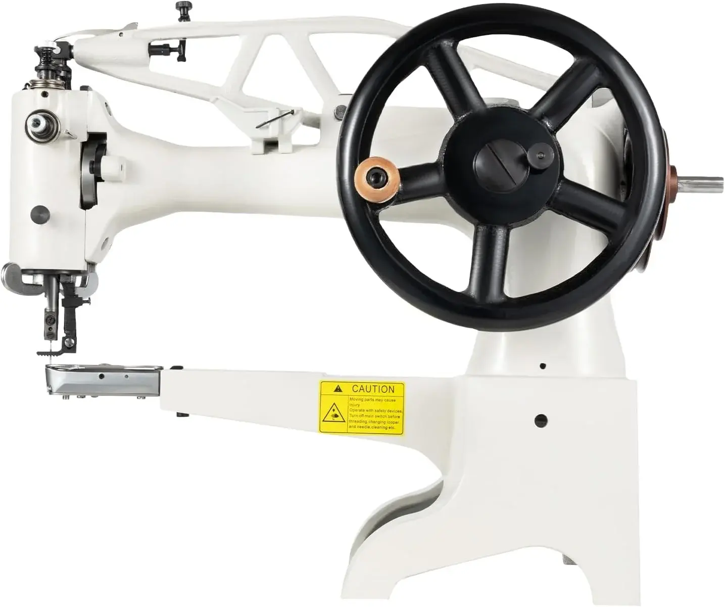 Hand Cobbler Sewing Machines, Leather Patcher Industrial Leather Sewing Machine Heavy Duty Shoe Repair Machine Sewing Speed 500stitches/Min for Sewing and Repairing Thick Materials
