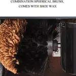 Shoe Shine Machine Automatic Metal Leather Shoe Shine Machine Combo Brush with Electric Induction Mall (Color: Style 1) (Style 1) (Style 2)