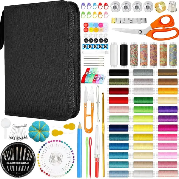Bernette B79 6" x 10" Combo Sewing & Embroidery Machine with 123 Thread Spools, 200+ Accessory & Designs Package